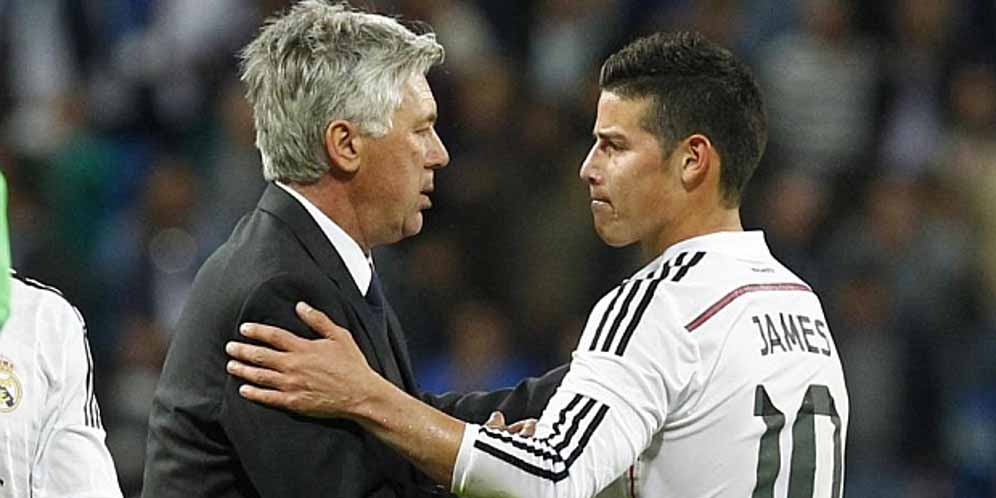 Ini Kenapa Ancelotti Selamatkan James Dari Madrid